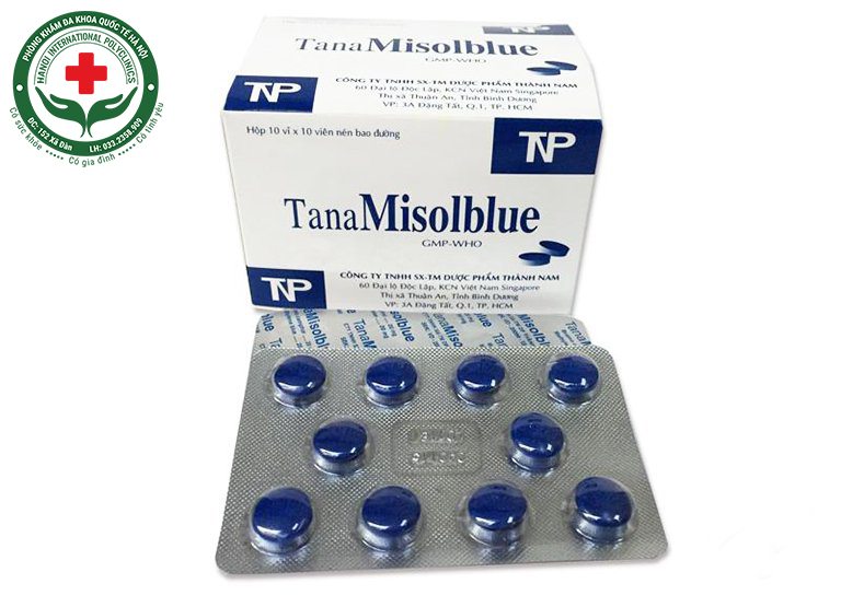 Thuốc chữa viêm đường tiết niệu TanaMisolBlue